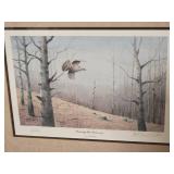 *SIGNED* Les Kouba Fine Art Naturalist Print - Leaving the Cut-over