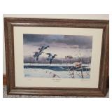 *SIGNED* Les Kouba Fine Art Naturalist Print - Lake Mallards