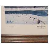 *SIGNED* Les Kouba Fine Art Naturalist Print - Lake Mallards