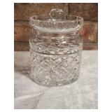 Glistening Waterford Fine Crystal Lidded Vessel