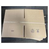 New 25 Pack of Uline Shipping Boxes 12" x 12" x 4"