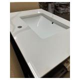 Kohler Orime 30" Bath Vanity With Quartz Vanity Top & Quartz Backsplash Dark Gray Retail $599.99