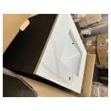 Kohler Orime 30" Bath Vanity With Quartz Vanity Top & Quartz Backsplash Dark Gray Retail $599.99