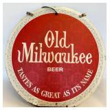 Vintage 1974 OLD MILWAUKEE Metal Beer Sign