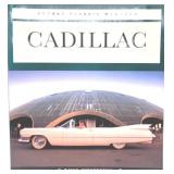 CADILLAC Books, 12" Service Decal & Solido 1/43 Pink Cadillac Biarritz 4500 in Box