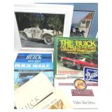 Large Buick Lot Includes 2 Framed Pictures, 8 Vintage Ads & More