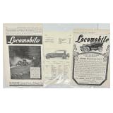 Locomobile, Packard, Duesenberg, Franklin Lot Includes Photo of PRESIDENT HARDING