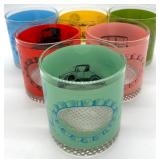 Barware Party Lot Includes Thermo-Serv Ice Bucket, Large Mug, 6 Matching Tall Glasses & More