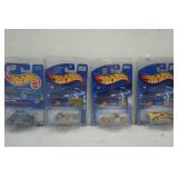 Hot Wheels 4ct in plastic covers