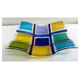 Amazing Art Glass Plate by Art Studios