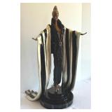 Erté MONACO Bronze Art Deco Sculpture / Erte Monaco 1990 Chalk & Vermilion and Sevenarts