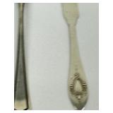 Three Vintage Sterling Silver Utensils