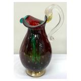 Vintage Murano Italian Art Glass Pitcher