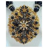 Gorgeous Stanley Hagler Necklace and Earring Set