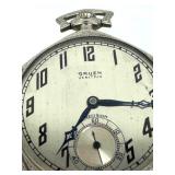 Vintage Art Deco Design Pocket Watch