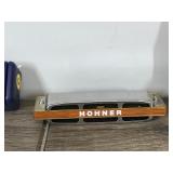 Hohner Blues Harp Harmonica - Made in Germany - Case and Instructions