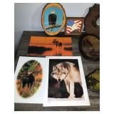 Lot of Wildlife Pictures, Wall Hanging Decor and More