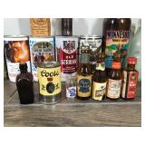 Lot of Collectible Cans & Bottles