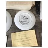 Lot of Collectible Plates - Harley Davidson - 4 Burlington Northern Railway Plates - Bugs Bunny