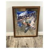 Busch Beer Sign / Murrow with Mallards Pictured on the Front - 20.5” across x 26.5” tall