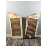 Vintage Wood Swing Doors