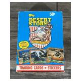 Full Box of 36 Packs of Unopened 1991 Topps Desert Storm Cards