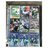 Binder with 360 Plus of Football Cards