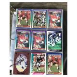 Binder with 360 Plus of Football Cards