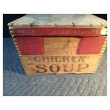 Campbells Soup wood box