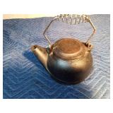 Cast iron tea pot