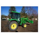 2011 John Deere Model 4320 Compact Utility Tractor With Loader