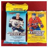 (2) 2022-23 Upper Deck Hockey Packs