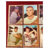 (20) 1962 Topps Baseball Cards