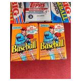 (5) Unopened Baseball Card Packs - (4) Vintage + 2022