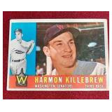 1960 Topps Harmon Killebrew Card