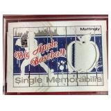 Slabbed Famous Fabrics Don Mattingly Game-Used Jersey Card