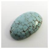 TURQUOISE - 3.08ct. Oval cabachon cut