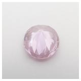 LAB GROWN PINK SAPPHIRE - 7.73ct. Oval brilliant cut