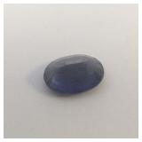 SAPPHIRE - 0.55ct. Oval brilliant cut