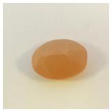 FIRE OPAL - 0.61ct. Oval brilliant cut