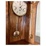 Vintage Sligh 0763-1 Pendulum Wall Clock