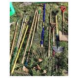 Yard and Garden Tool Lot