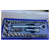 Collection of Tool Kits & Socket Sets -  Various Sizes