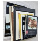 Calligraphy Bundle #2 - Tool Box of Supplies, Paper, Ink, Books, Cutting Mat, Traveling Writing Desk and more