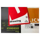 Drawing & Sketching Lot with new Artists Easel