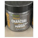 inVitamin Natural  Citrus Activated Charcoal Tooth & Gum Powder - 8 Pack