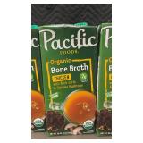 Trolly - Set of 4 Organic Pacific Foods Chicken Bone Broth with Black Garlic & Shiitake Mushroom