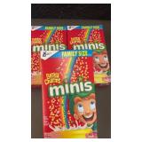 Family Size Lucky Charms Minis Cereal - Pack of 3 Boxes