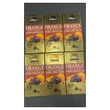 GA 2 - Set of 6 Four Brothers Premium Orange with Almond Dark Chocolate Bars