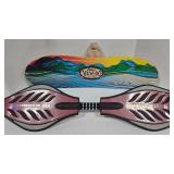 Zippy Vew-Do Balance Board & Ripstik DLX Board